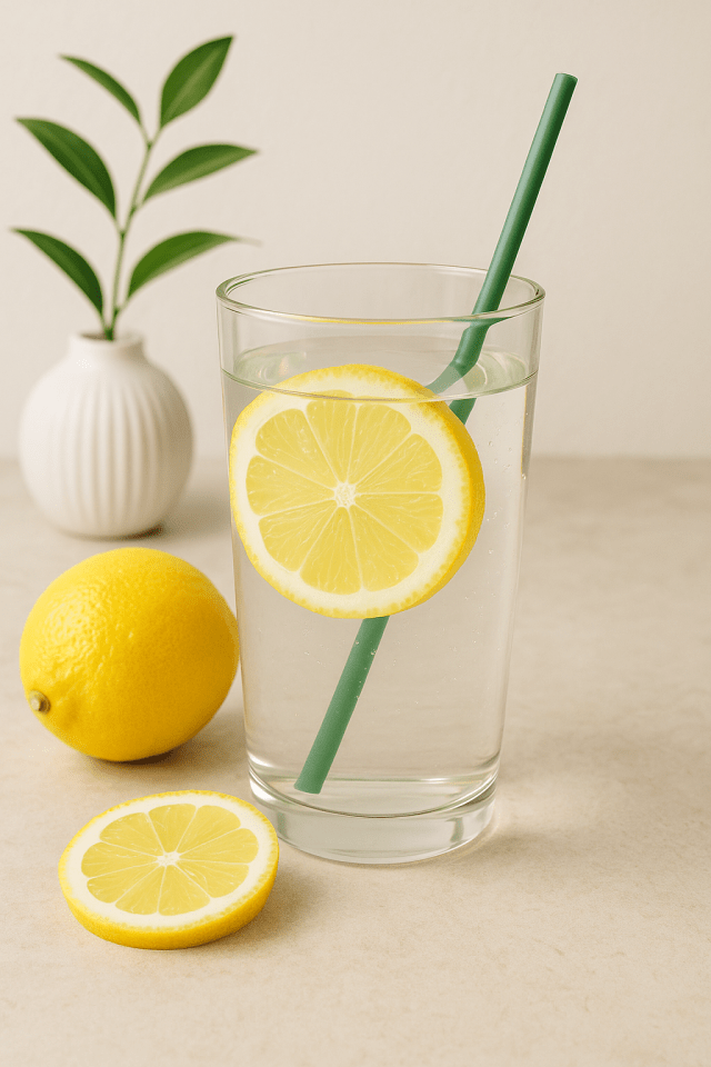 Verre d'eau citronnée au réveil pour réduire les graisses abdominales naturellement après 40 ans